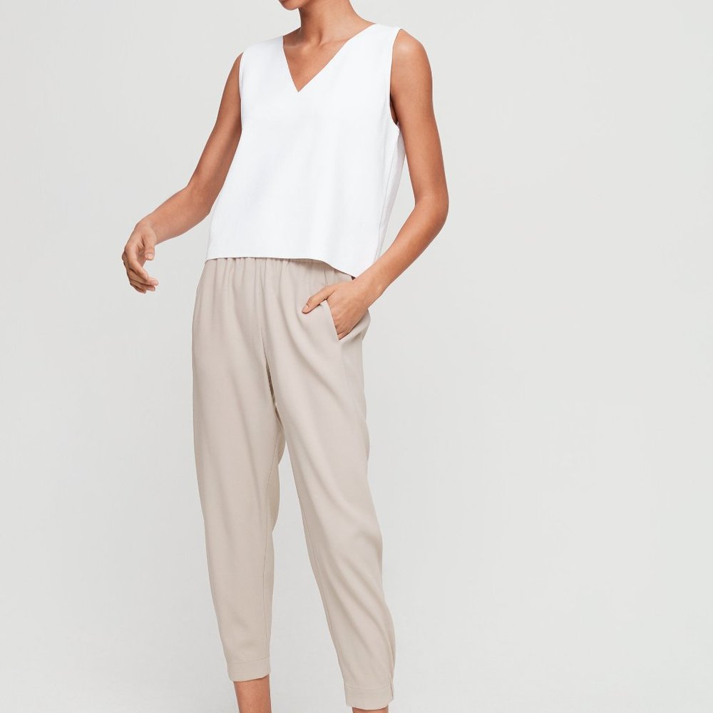 Aritzia Babaton Dexter Tuxedo Pant Grey XS